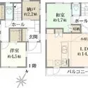 府中市分梅町５丁目 間取図