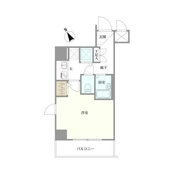 トーシンフェニックス新宿余丁町 間取図