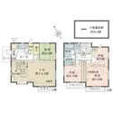 狛江市中和泉３丁目 回遊性のある間取り設計。小屋裏収納やシューズインクローゼットなど豊富な収納スペースが備わっています。