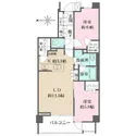 パークホームズ品川大井 間取図