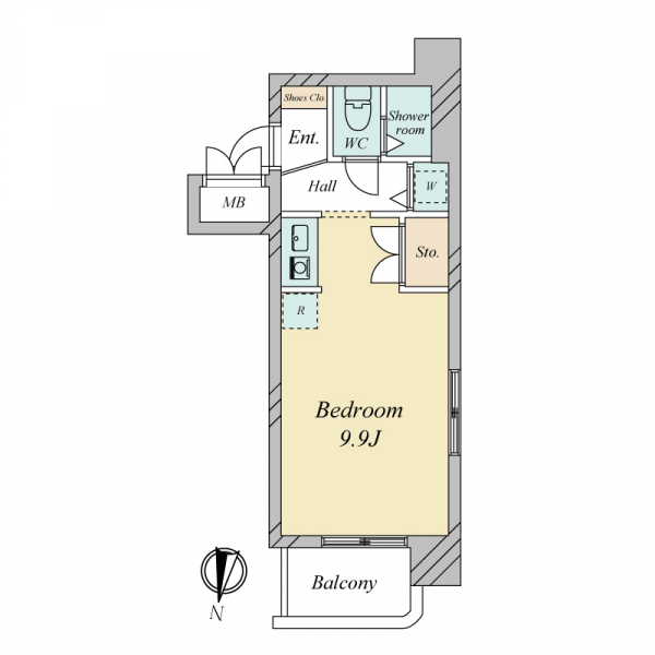 藤和中野坂上コープ 間取図