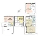 世田谷区桜新町１丁目 22帖超のLDK。2面バルコニー付きです。床下収納やウォークインクローゼットなど、収納が豊富です。