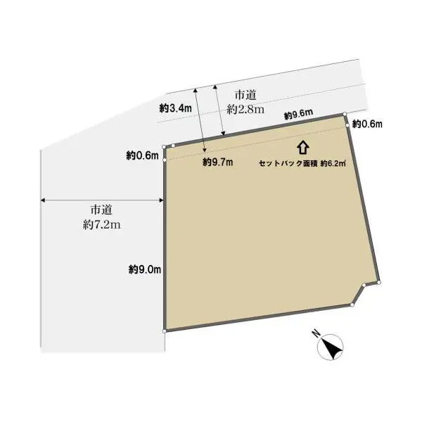 市川市若宮２丁目 間取図