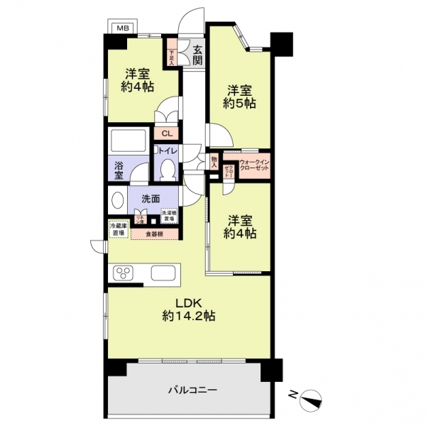 プレシス大宮土呂 間取図
