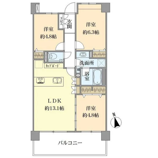 アデニウム押上 間取図