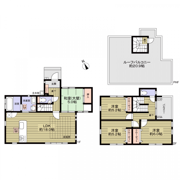 川口市大字赤井 間取図