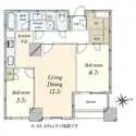 シティタワーズ豊洲ザ・シンボル 間取図