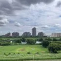 グランシーナ多摩川 バルコニーからの眺望
