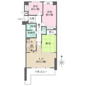藤和東豊中ホームズ 間取図