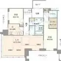 グラングリーン大阪　ザ・ノースレジデンス 間取図