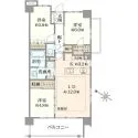 ヴィークステージ世田谷千歳烏山 間取図