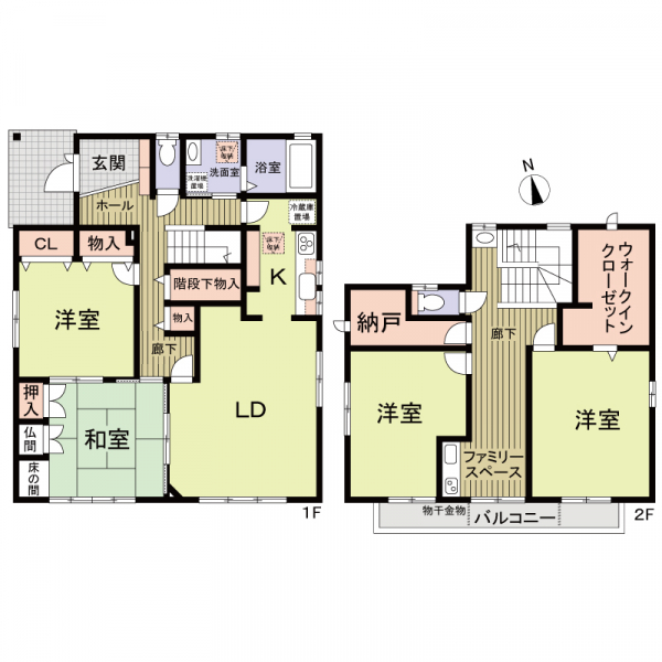 名古屋市中村区烏森町８丁目 間取図