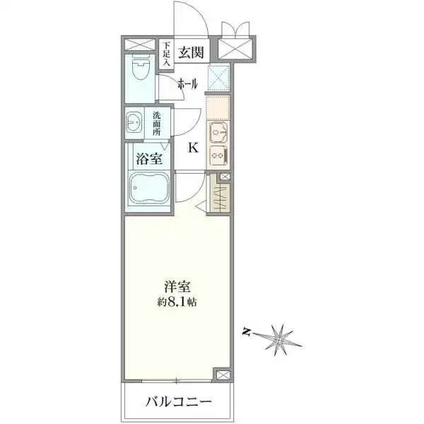 プレール・ドゥーク練馬ＩＩ 間取図