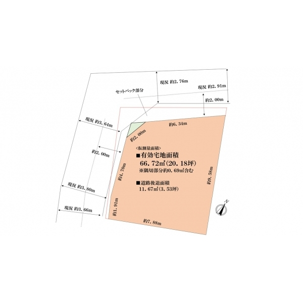 品川区大崎４丁目 区画図