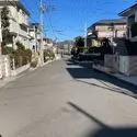 横浜市青葉区すみよし台 西側前面道路