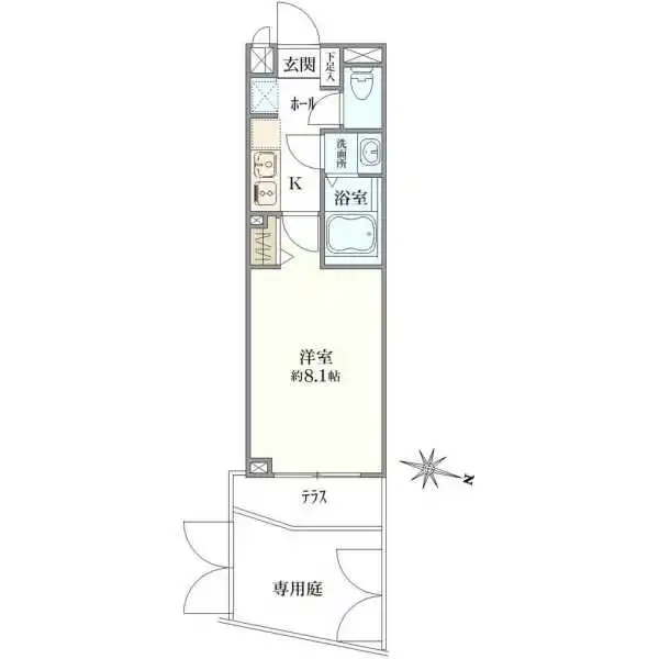 プレール・ドゥーク練馬ＩＩ 間取図