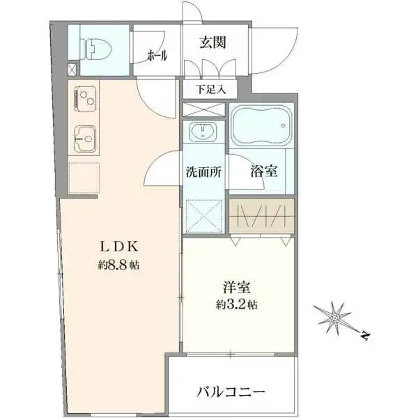 プレール・ドゥーク平和台 間取図