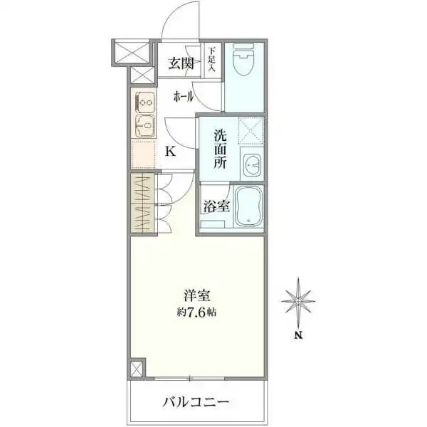 プレール・ドゥーク中野南台 間取図