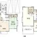 町田市能ヶ谷６丁目 間取図