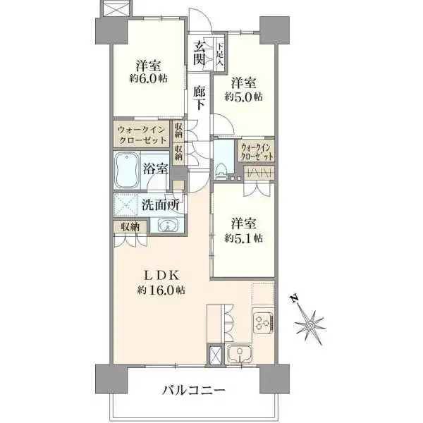 リビオシティ南砂町ステーションサイト 間取図