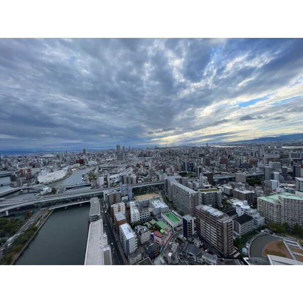 キングマンション堂島川 バルコニーからの眺望