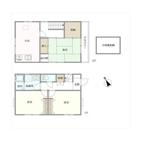 杉並区天沼３丁目 間取図