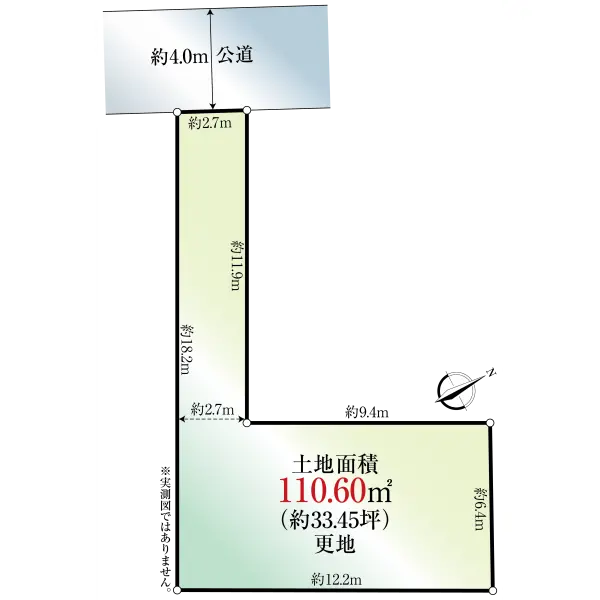 杉並区下高井戸２丁目 区画図