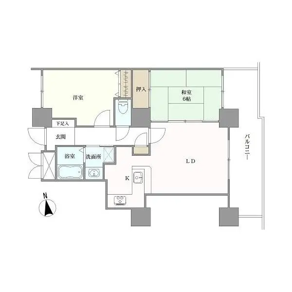 ファインビュー西宮 間取図