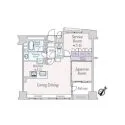 クオス銀座エスト・ドゥジェーム 間取図