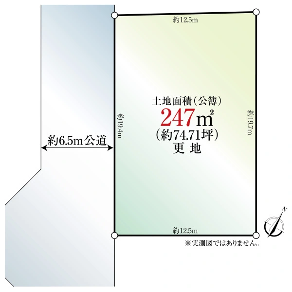 船橋市南三咲４丁目 区画図