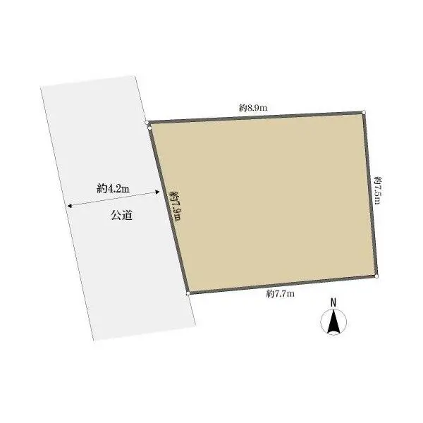 荒川区東尾久4丁目 間取図
