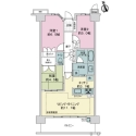 ライオンズ須磨離宮公園 間取図