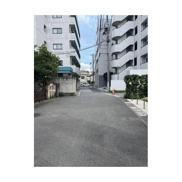 松戸市根本 前面道路（２０２６．８撮影）