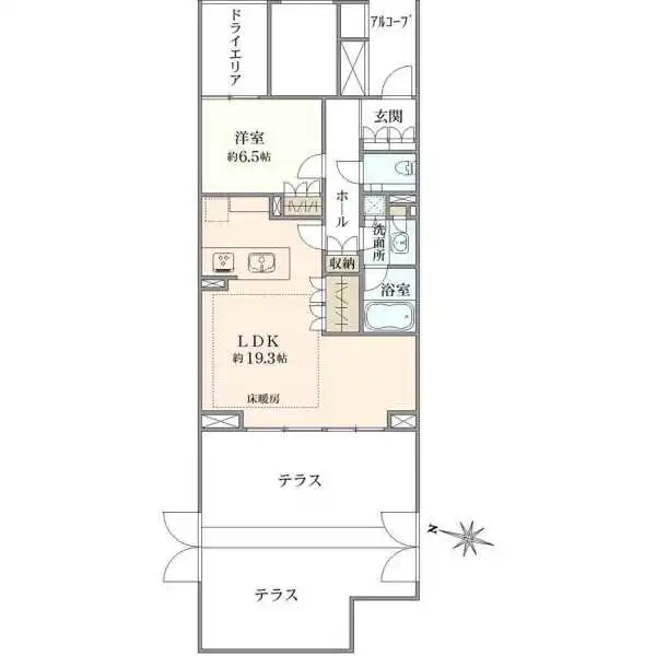 本郷パークハウス　ザ・プレミアフォート 間取図
