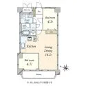 ライオンズマンション南品川 間取図