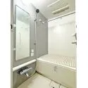 東京ミッドベイ勝どき 浴室暖房乾燥機付きフルオートバス。寒い日でも暖かくしてご入浴が可能。お洗濯物も乾かせます。