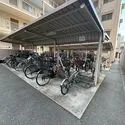 天王寺パークマンシヨン 共用部＿駐輪場