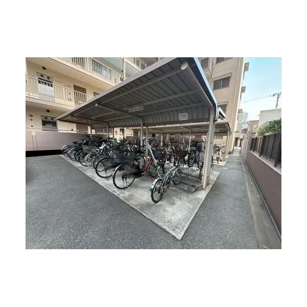 天王寺パークマンシヨン 共用部＿駐輪場