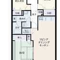 西武拝島ハイツ４号棟 間取図