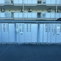 西武拝島ハイツ４号棟 ゴミ置場
