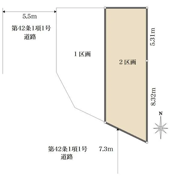 国分寺市東恋ヶ窪６丁目 間取図