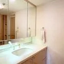 アンジュの丘横濱常盤台 ゆとりの洗面スペースで朝の身支度もスムーズに