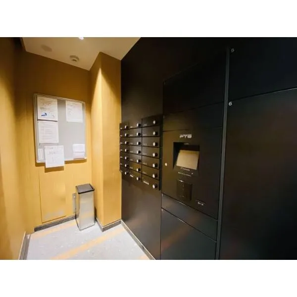 プレミスト赤坂翠嶺 不在時でも荷物を受け取れる宅配ボックスを完備