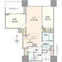 ドゥ・トゥールウェスト 間取図