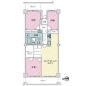 サンシティＪ棟 間取図