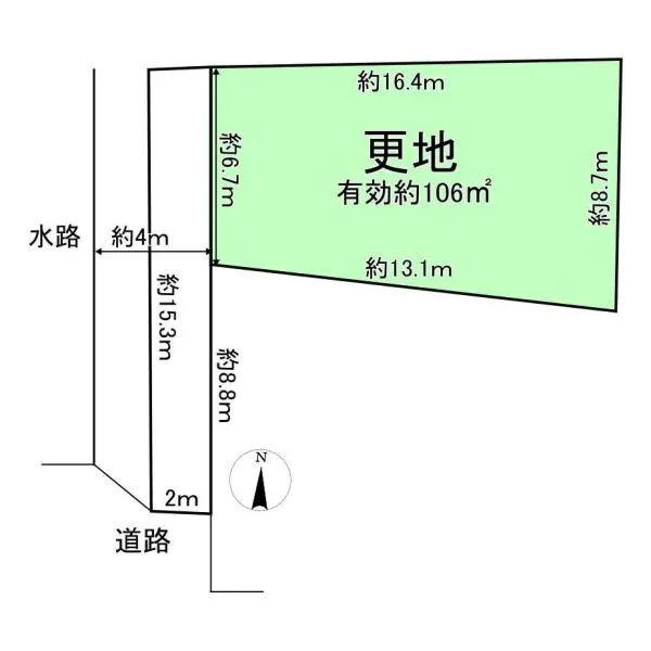八尾市久宝寺3丁目 間取図