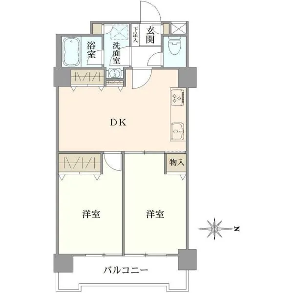 グランドパレス田町 間取図