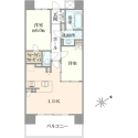 リストレジデンス芝浦 間取図