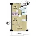 エクセラート平野Ａ棟 間取図