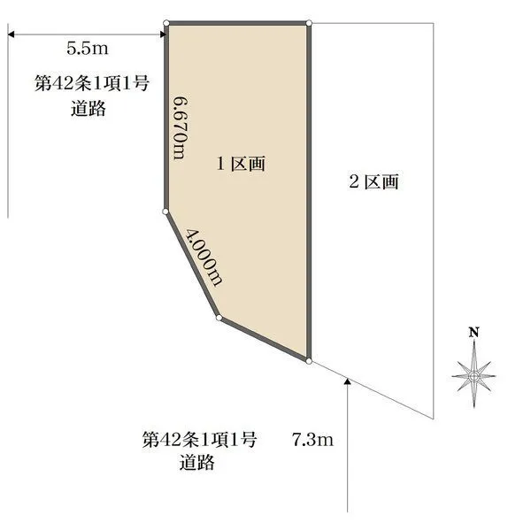 国分寺市東恋ヶ窪６丁目 間取図
